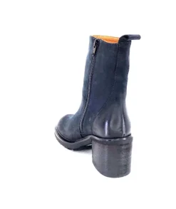 Ivoire 7753 Cuir Daim Bleu Marine*Ivoire0156 Outlet