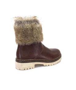 Ivoire 108523 Cuir Graine Marron*Ivoire-354 New