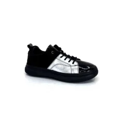 Ivoire 500-353 Cuir Noir & Argente*Ivoire0401a Hot