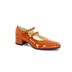Ivoire 914 Cuir Vernis Marrone Orange*Ivoire0330 Discount
