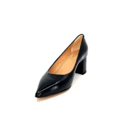 Ivoire 1601 Cuir Vernis Noir*franco russo napoli fgr New