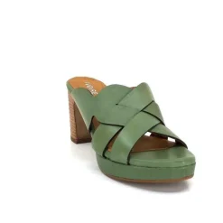 Ivoire 6080 Cuir Vert Olive*Ivoire0399a New
