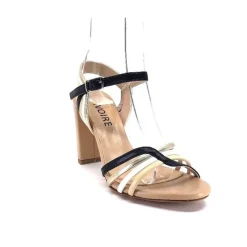 Ivoire 002 F85 Gro Cuir Nude Noir*Ivoire0315a Hot