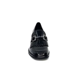 Ivoire 78006 Fortunato Cuir Vernis Noir*Ivoire0236a Outlet