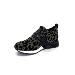 Ivoire 2203626 Textile Kaki Noir Leo*Ivoire0317a