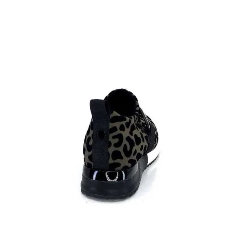 Ivoire 2203626 Textile Kaki Noir Leo*Ivoire0317a