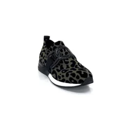 Ivoire 2203626 Textile Kaki Noir Leo*Ivoire0317a