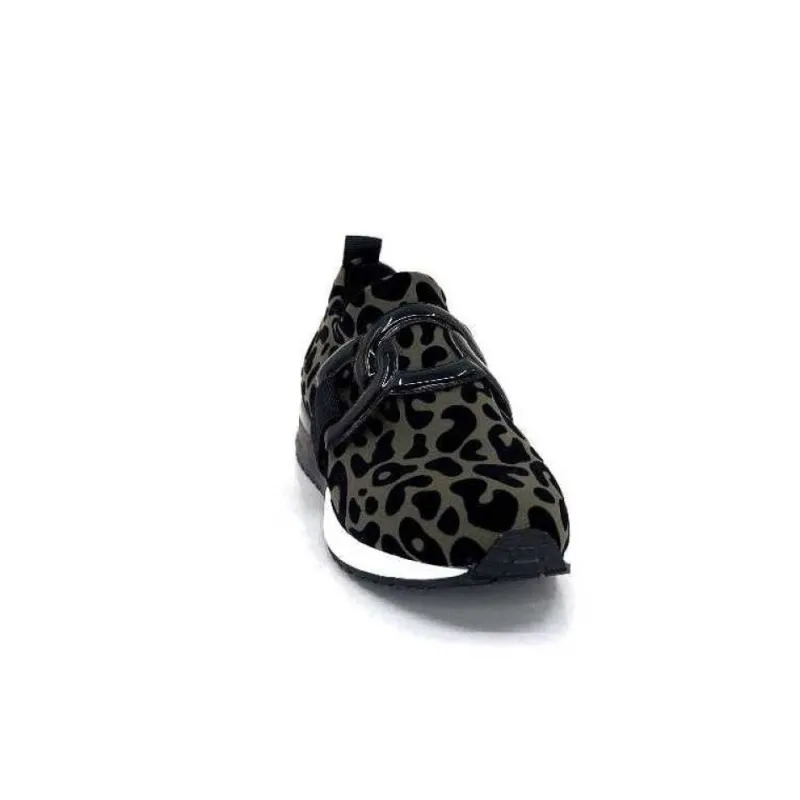 Ivoire 2203626 Textile Kaki Noir Leo*Ivoire0317a