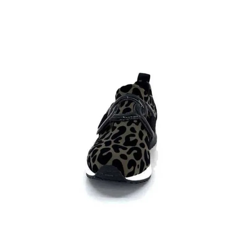 Ivoire 2203626 Textile Kaki Noir Leo*Ivoire0317a
