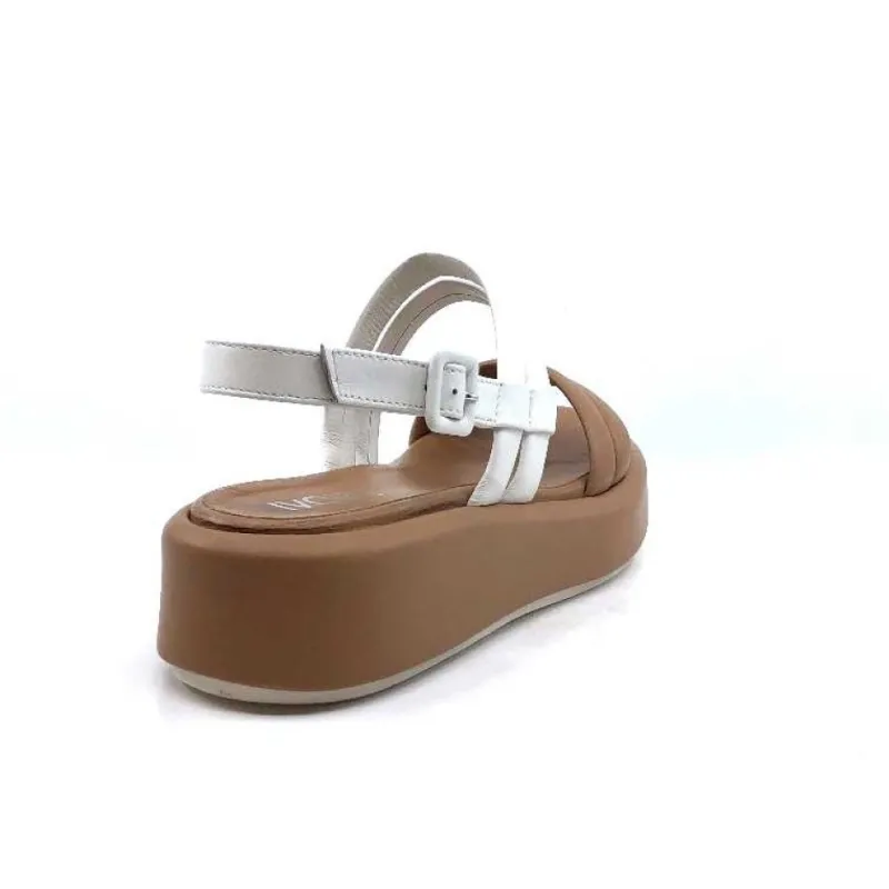 Ivoire 2056 Yara Cuir Marron & Blanc*Ivoire0551 Outlet