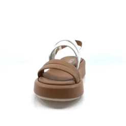 Ivoire 2056 Yara Cuir Marron & Blanc*Ivoire0551 Outlet