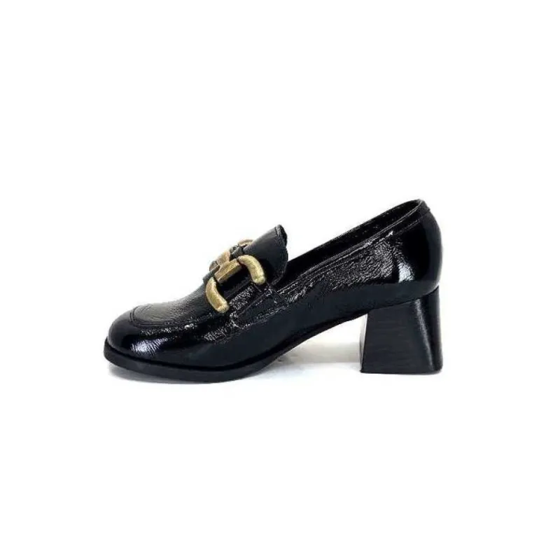 Ivoire 11301A Cuir Vernis Noir*We Do Sale