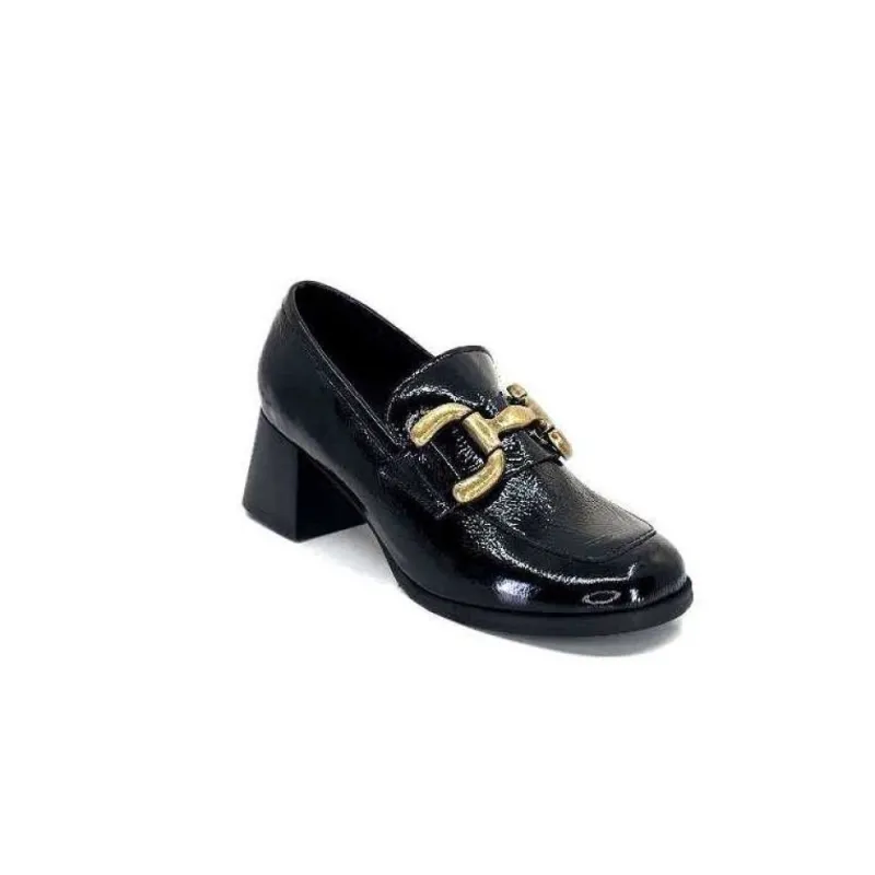 Ivoire 11301A Cuir Vernis Noir*We Do Sale