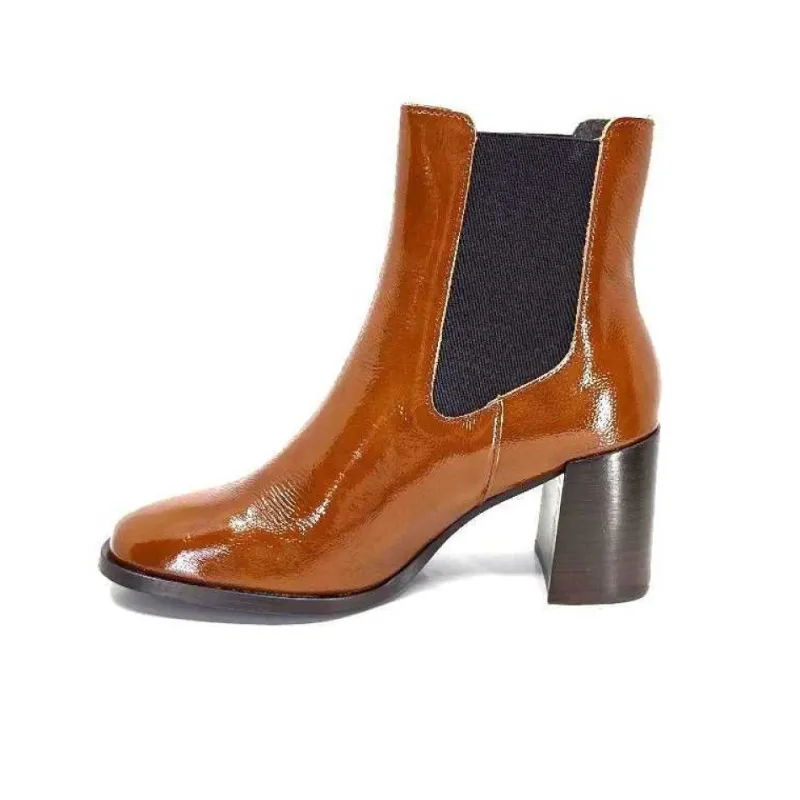 Ivoire 99647A Cuir Vernis Ocra*We Do Online