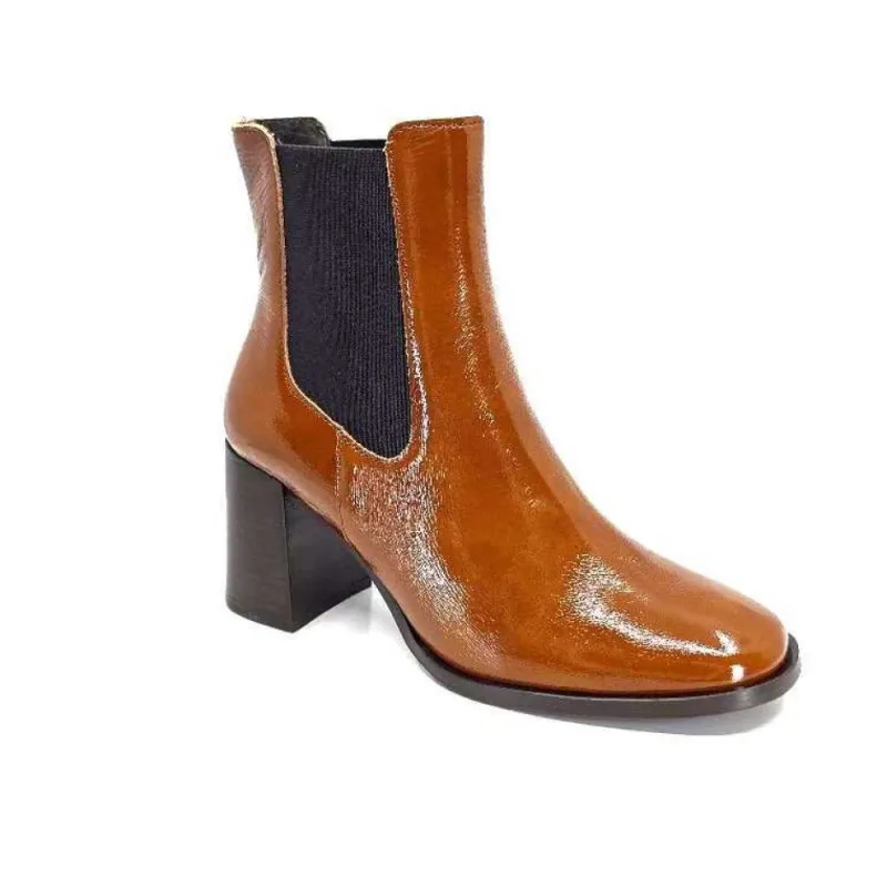 Ivoire 99647A Cuir Vernis Ocra*We Do Online