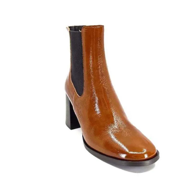 Ivoire 99647A Cuir Vernis Ocra*We Do Online