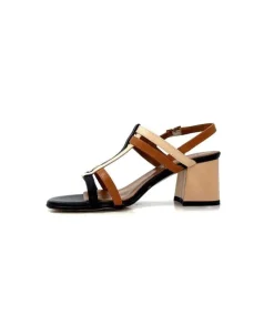 Ivoire B621 F Romagna Cuir Noir Cognac Nude*Ivoire0334 Sale