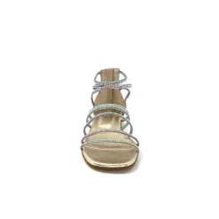 Ivoire E35.008 Cuir Or Strass Multi*s.piero Hot