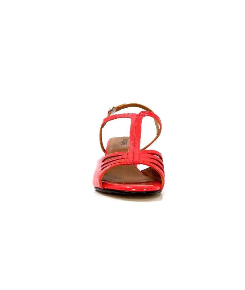 Ivoire F2295 Venezia Cuir Vernis Rouge*Ivoire0334 Clearance