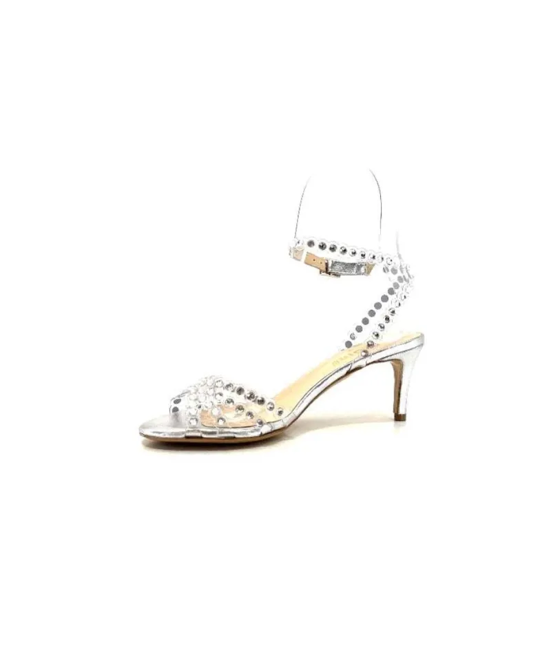 Ivoire Linda Cuir Metal Argent*Ivoire0049 Sale