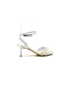 Ivoire Linda Cuir Metal Argent*Ivoire0049 Sale