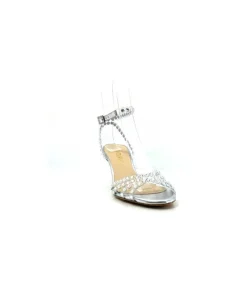 Ivoire Linda Cuir Metal Argent*Ivoire0049 Sale