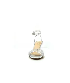 Ivoire Linda Cuir Metal Argent*Ivoire0049 Sale