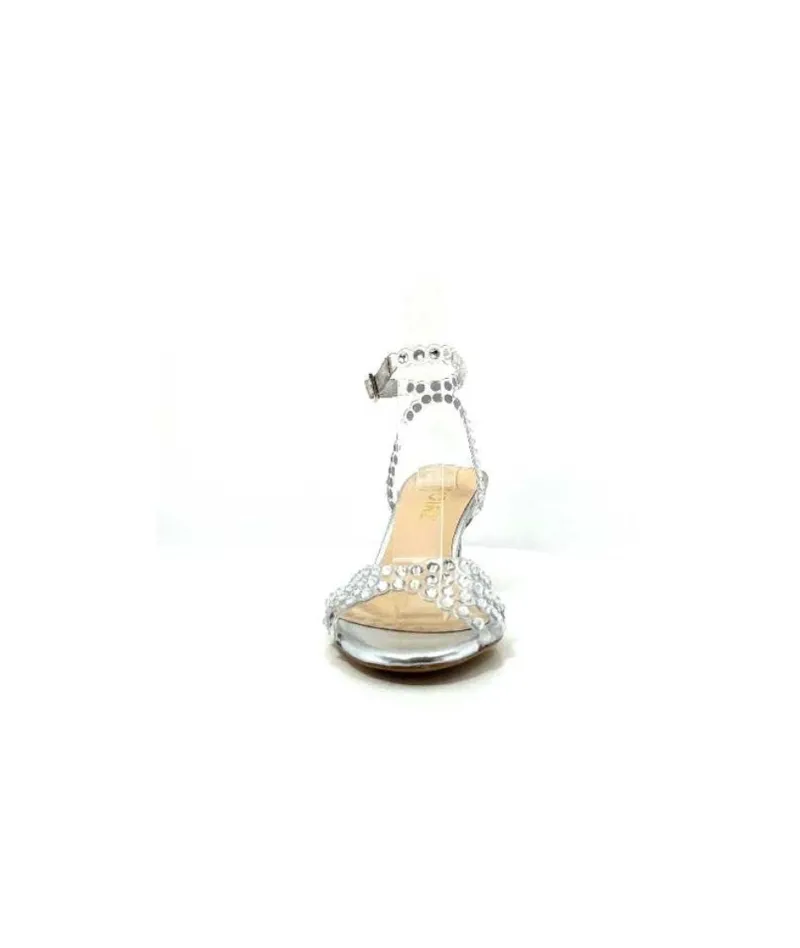 Ivoire Linda Cuir Metal Argent*Ivoire0049 Sale