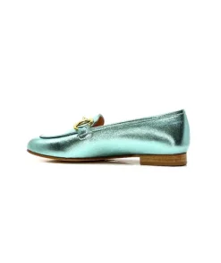 Ivoire S102 Cuir Metal Turquoise*eclair paris Sale
