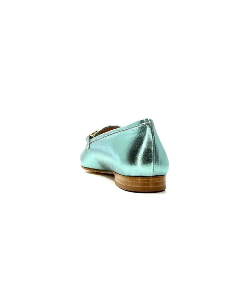 Ivoire S102 Cuir Metal Turquoise*eclair paris Sale