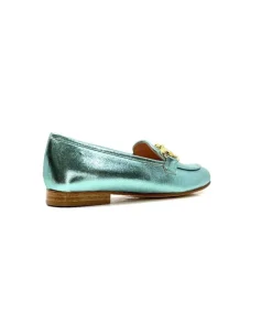 Ivoire S102 Cuir Metal Turquoise*eclair paris Sale