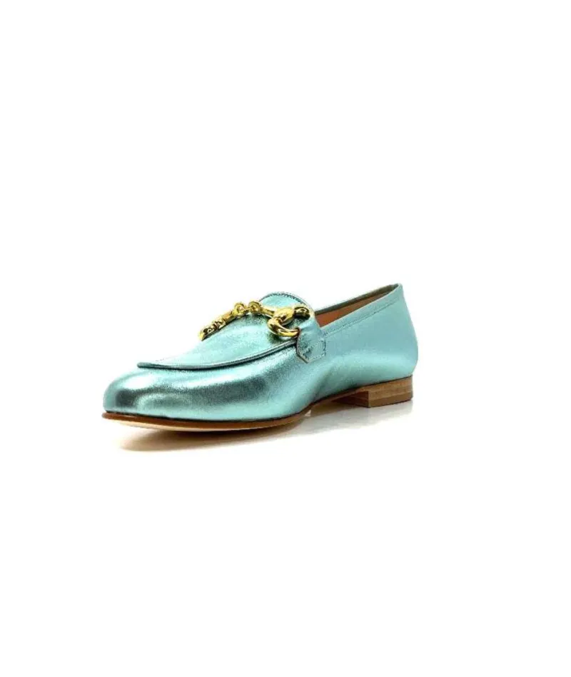 Ivoire S102 Cuir Metal Turquoise*eclair paris Sale