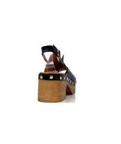 Ivoire Tkn05 Cuir Noir*gloria New