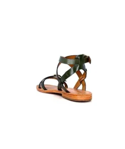 Les Tropeziennes Hepana Cuir Vert Tilleul*Les Tropéziennes par M.Belarbi New