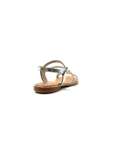 Les Tropeziennes Hoctavy Cuir Strass Argent*Les Tropéziennes par M.Belarbi Outlet