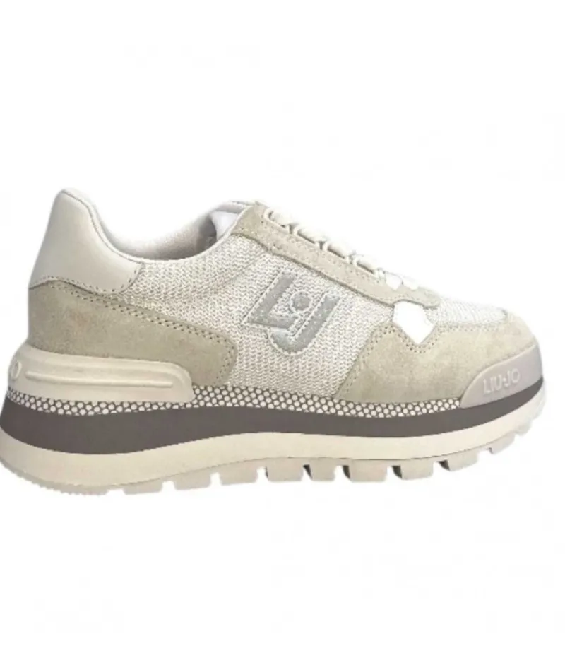 Ba3119Px0270 Daim Textile Blanc*Liu.Jo Clearance