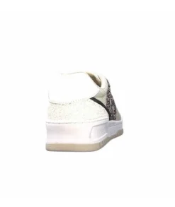 Ba3093Tx306 Suede Textile Blanc Glitter*Liu.Jo New