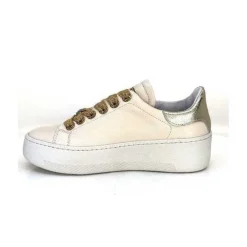 Meline Pf222 Cuir Creme Et Dore*Méliné Clearance