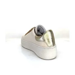 Meline Pf222 Cuir Creme Et Dore*Méliné Clearance