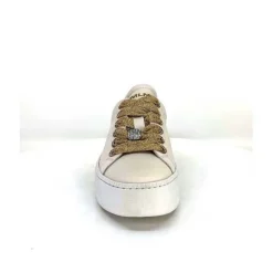 Meline Pf222 Cuir Creme Et Dore*Méliné Clearance