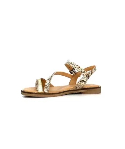 Agate 2 Cuir Metal Or Marron*MKD Discount