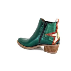 Izac Cuir Metal Vert*MKD Sale