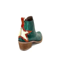 Izac Cuir Metal Vert*MKD Sale