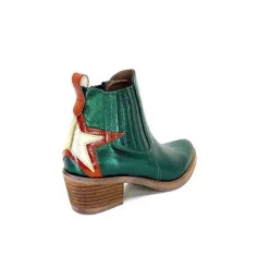 Izac Cuir Metal Vert*MKD Sale