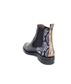 Sibel4 Cuir Metal Noir*MKD Hot