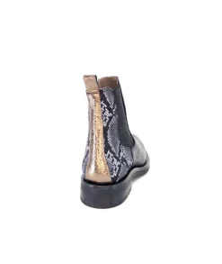 Sibel4 Cuir Metal Noir*MKD Hot