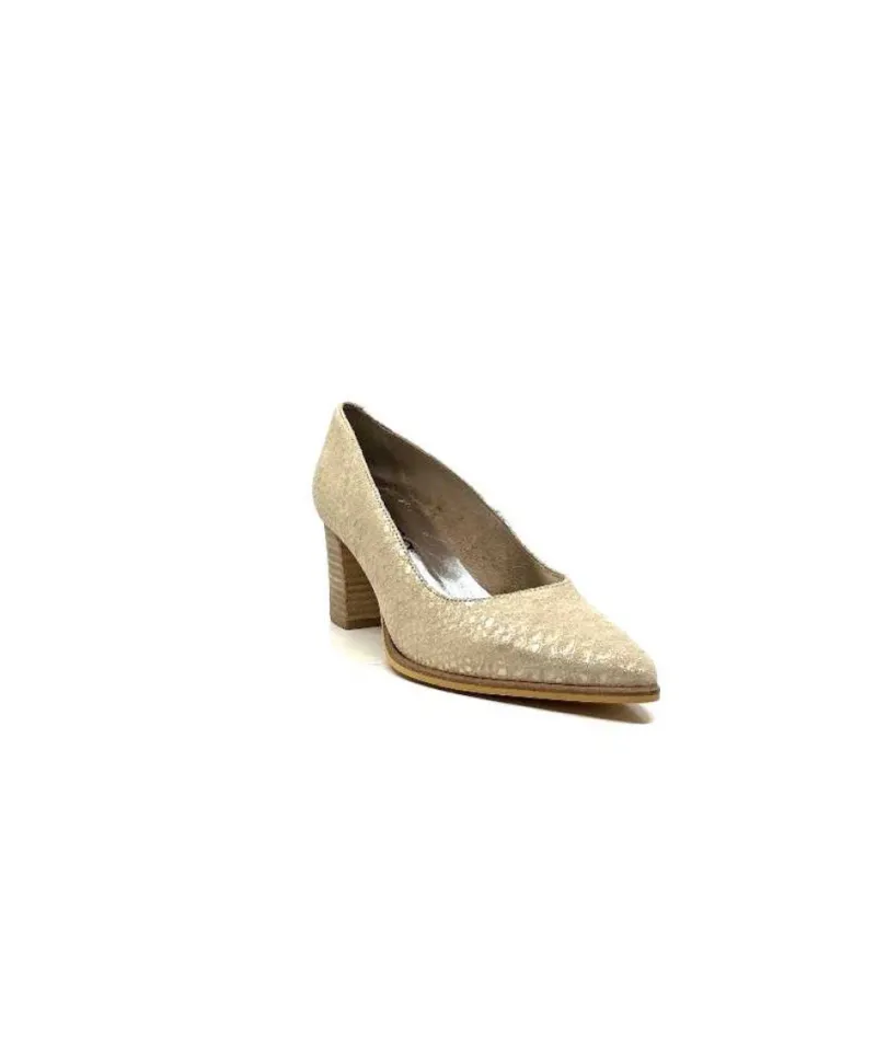 6627/01 Cuir Beige & Or*Myma Clearance