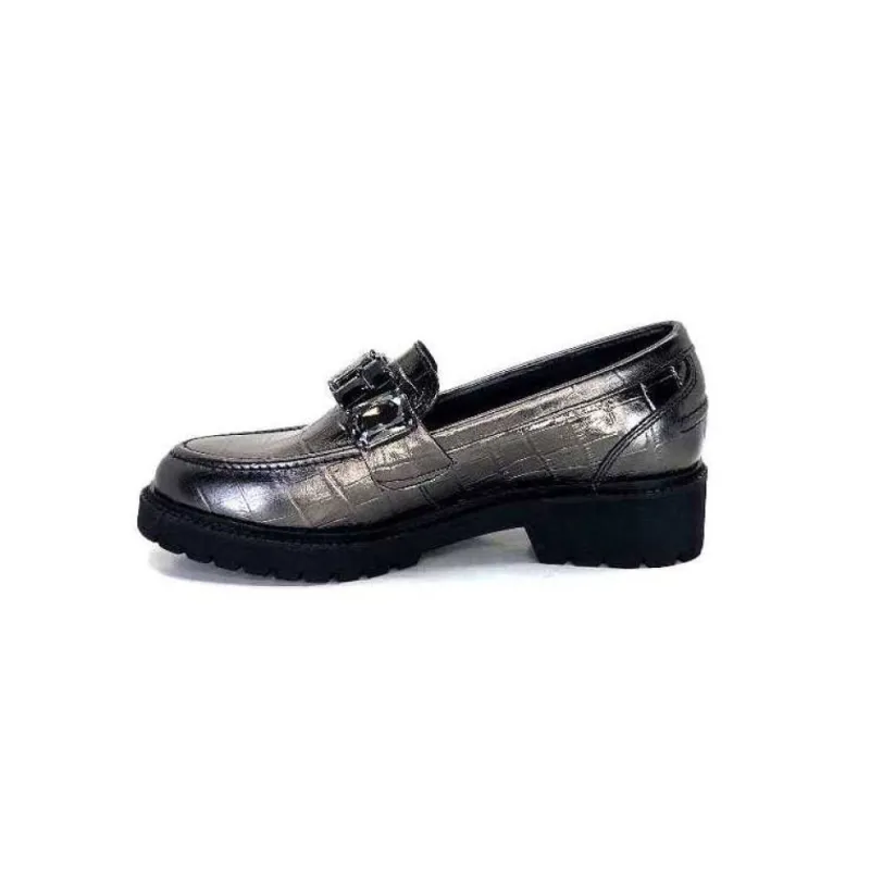 7023 Cuir Metal Anthracite*Myma Best
