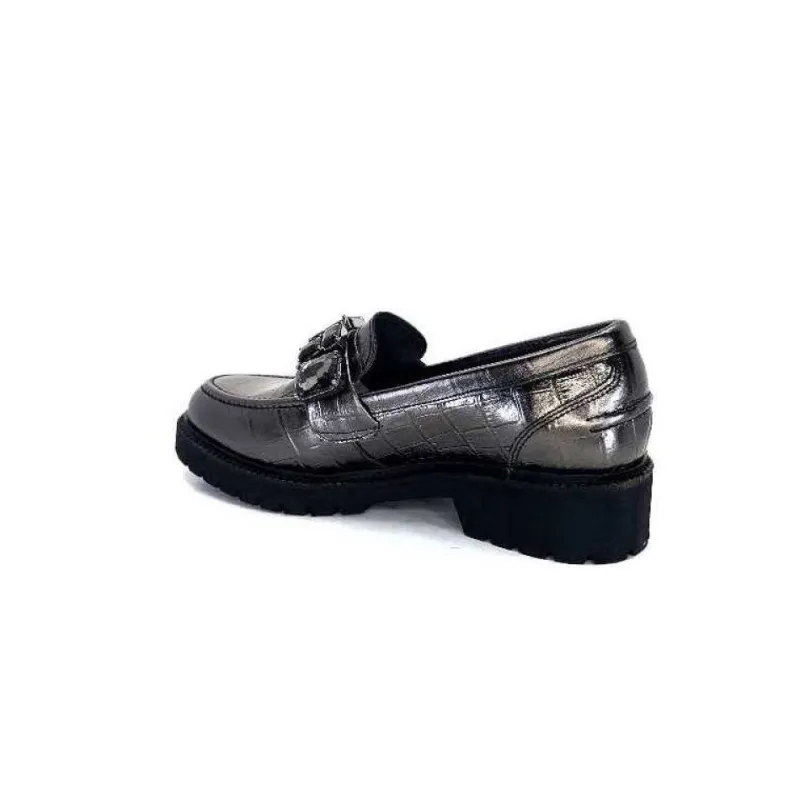 7023 Cuir Metal Anthracite*Myma Best