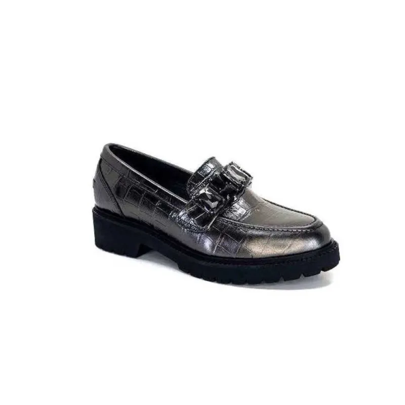 7023 Cuir Metal Anthracite*Myma Best